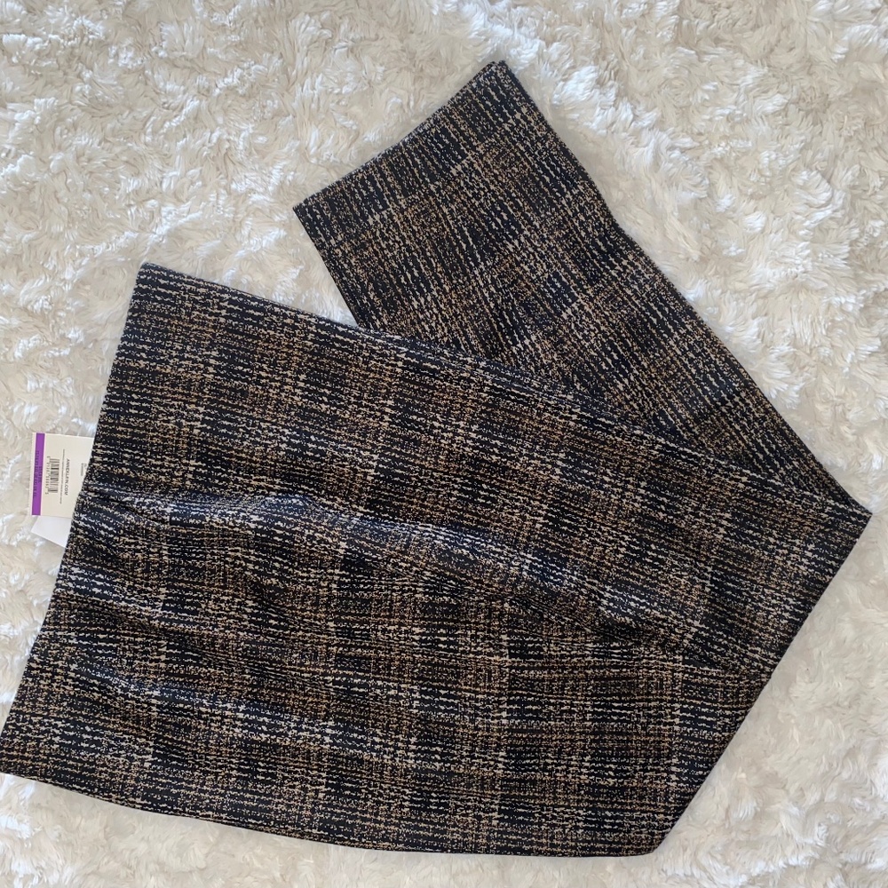 Anne Klein Black Combo Pants